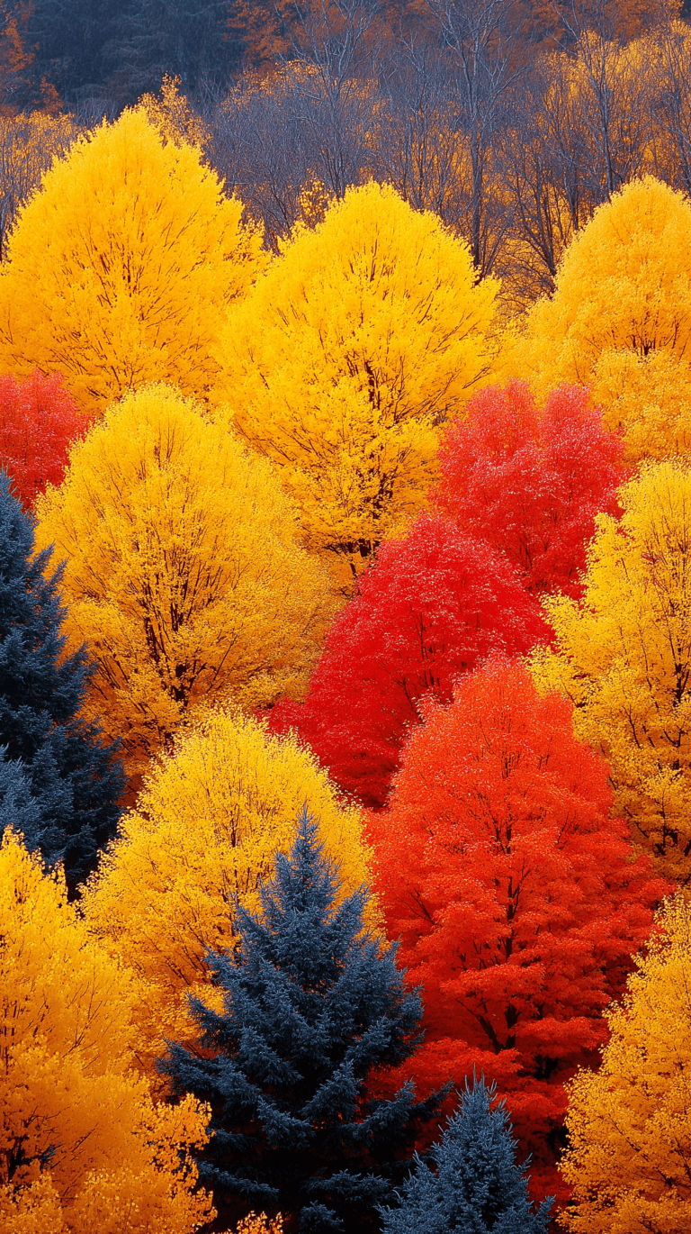 Trees in autumn 2